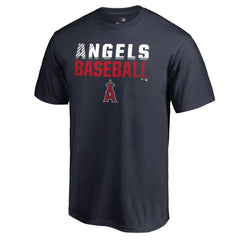 Los Angeles Angels Fade Out T-Shirt Navy