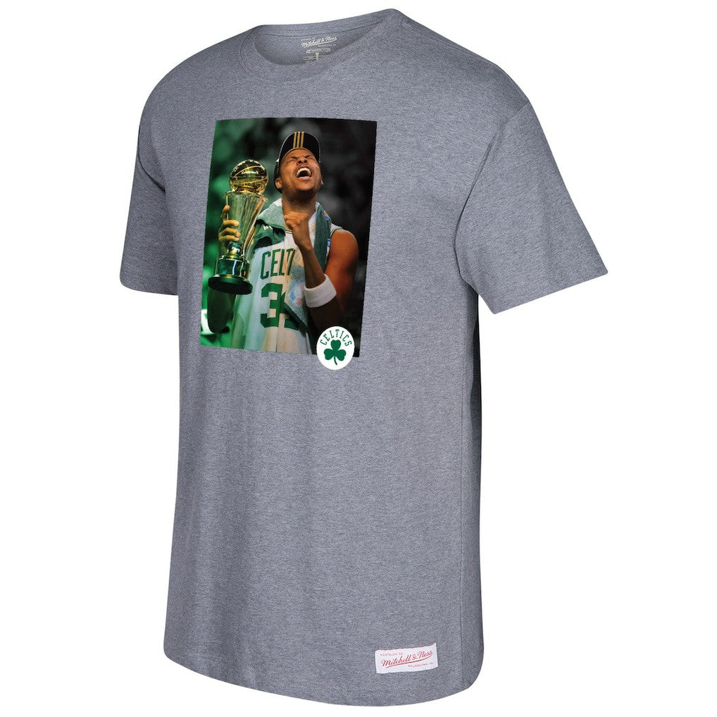 Paul Pierce Boston Celtics Graphic T-Shirt - Gray online