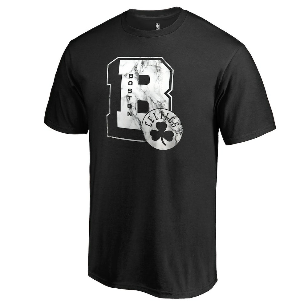 Boston Celtics Letterman T-Shirt - Black on sale
