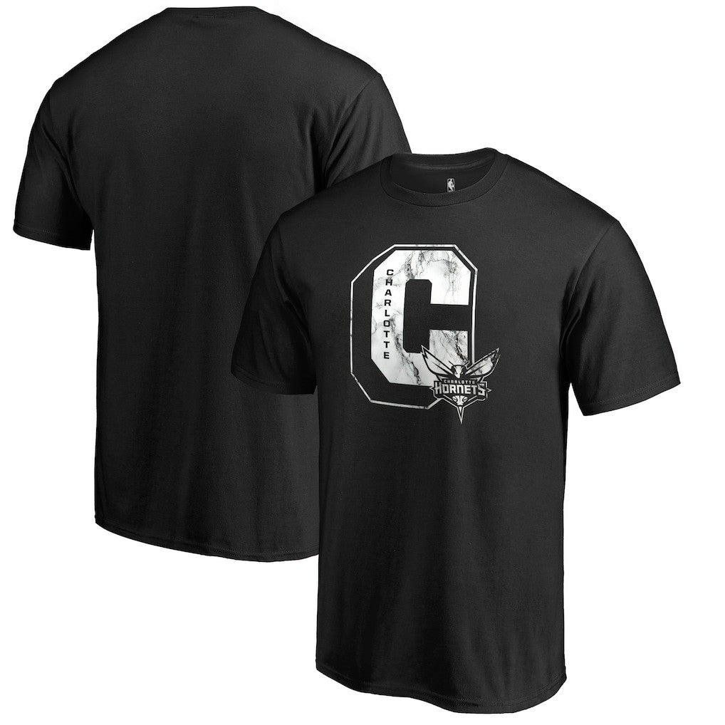 Charlotte Hornets Letterman T-Shirt - Black on sale