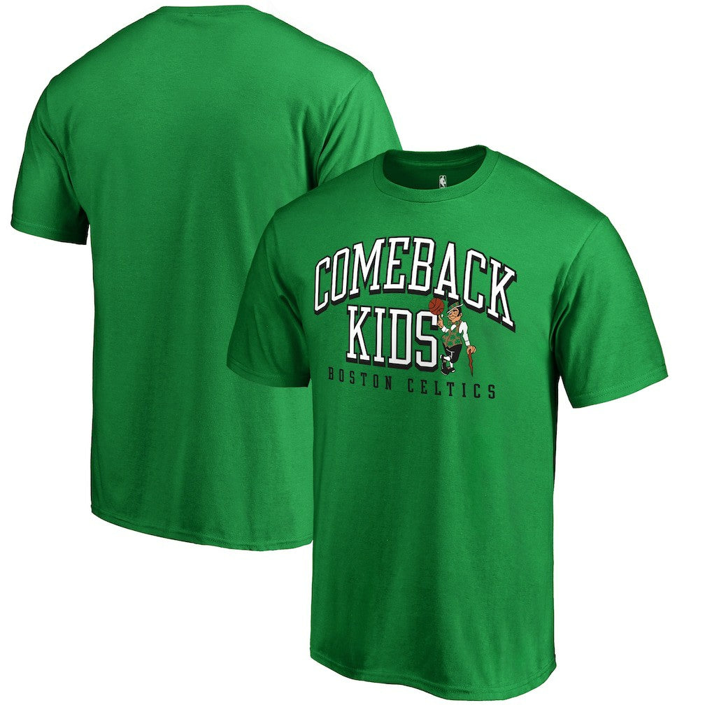 Boston Celtics Comeback Kids T-Shirt - Kelly Green cheap