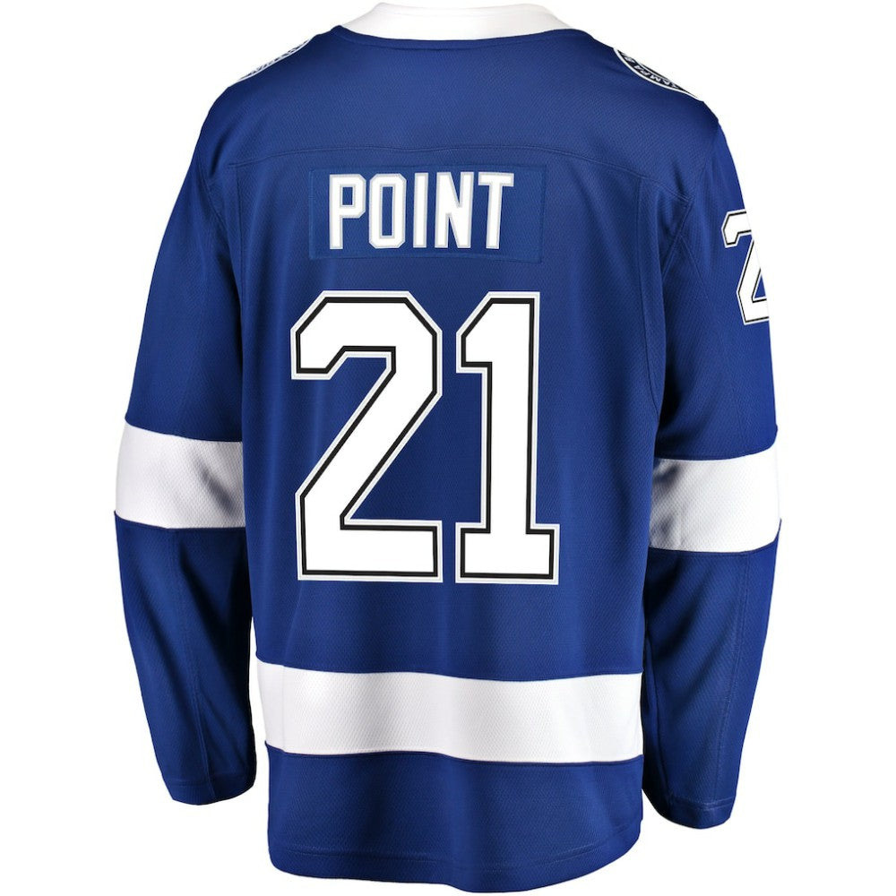 Brayden Point Tampa Bay Lightning Fanatics Home Breakaway Player Jersey - Blue Jerseys