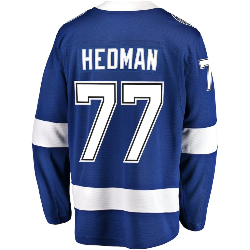 Victor Hedman Tampa Bay Lightning Fanatics Home Breakaway Player Jersey - Blue Jerseys