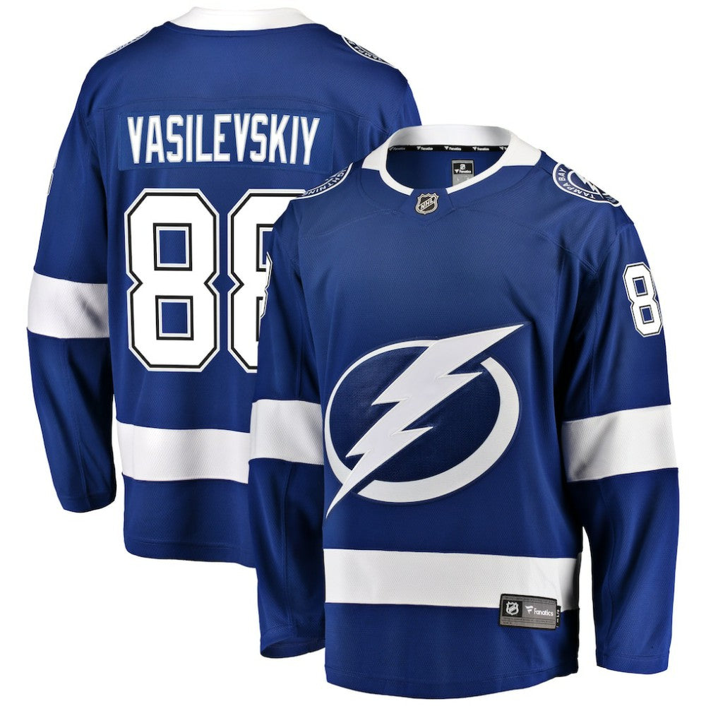 Andrei Vasilevskiy Tampa Bay Lightning Fanatics Home Breakaway Player Jersey - Blue Jerseys