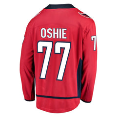 TJ Oshie Washington Capitals Fanatics Breakaway Jersey - Red Jerseys