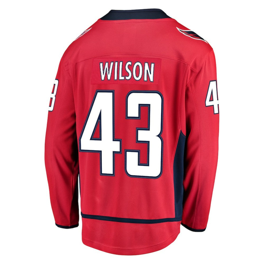 Tom Wilson Washington Capitals Fanatics Home Breakaway Player Jersey - Red Jerseys