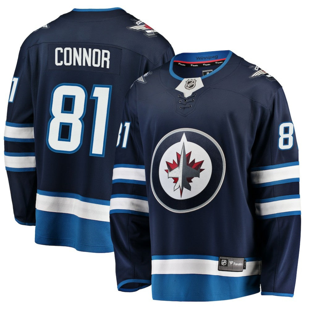 Kyle Connor Winnipeg Jets Fanatics Breakaway Replica Jersey - Navy Jerseys