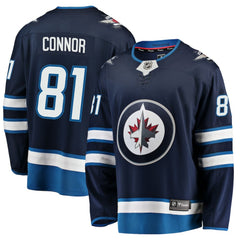 Kyle Connor Winnipeg Jets Fanatics Breakaway Replica Jersey - Navy Jerseys