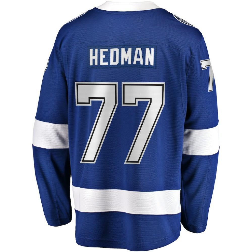 Victor Hedman Tampa Bay Lightning Fanatics Breakaway Jersey - Blue Jerseys