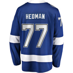 Victor Hedman Tampa Bay Lightning Fanatics Breakaway Jersey - Blue Jerseys