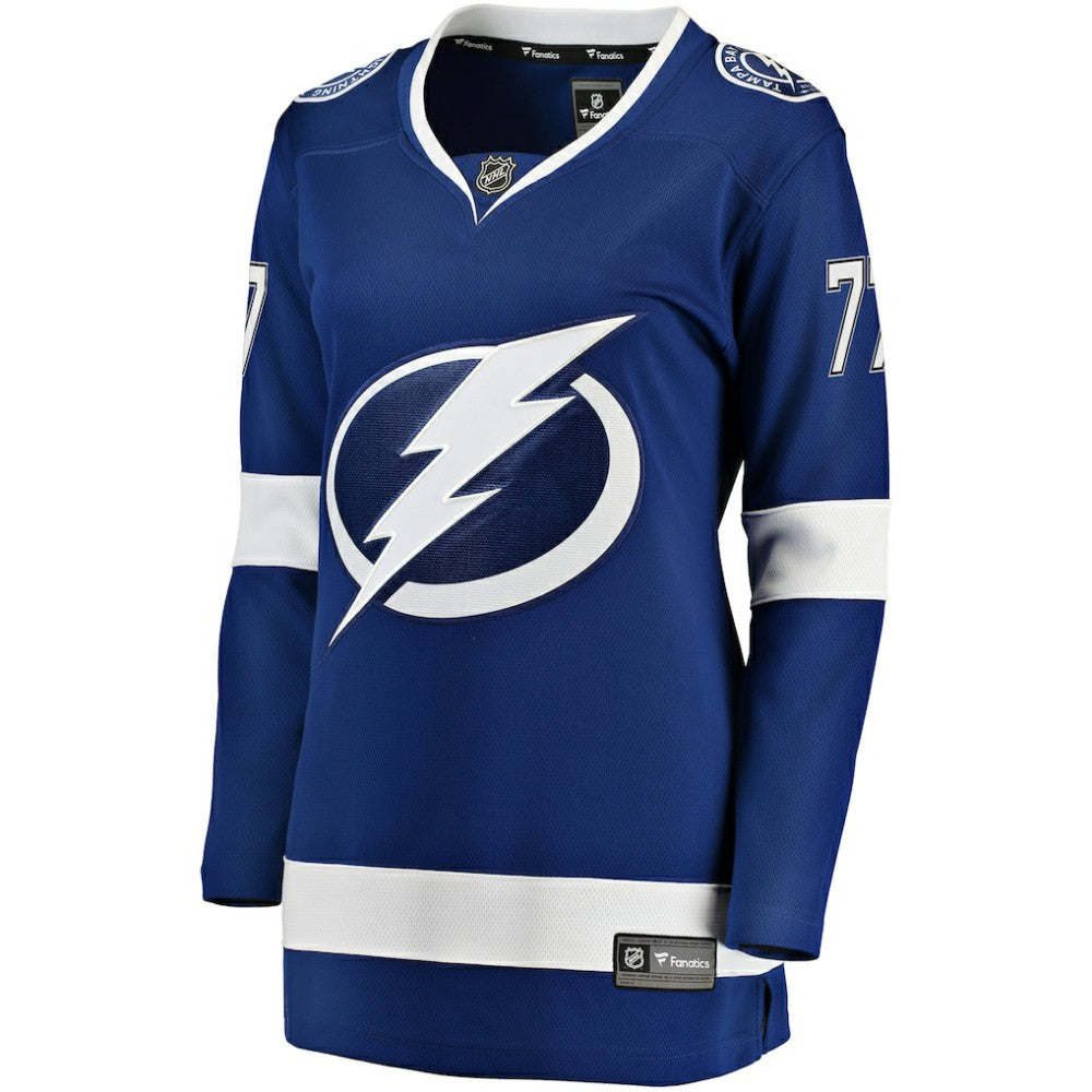 Victor Hedman Tampa Bay Lightning Fanatics Women's Home Breakaway Jersey - Blue Jerseys
