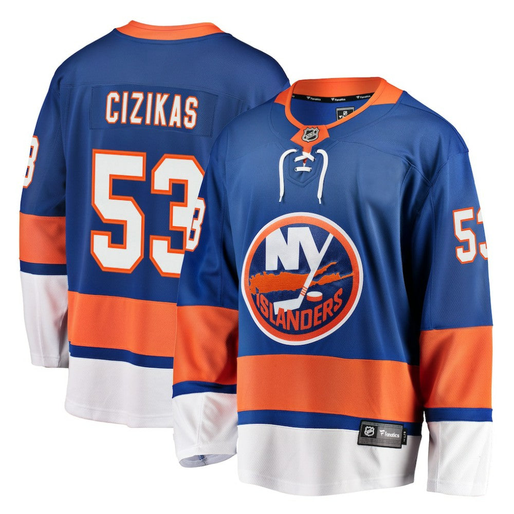 Casey Cizikas New York Islanders Fanatics Breakaway Player Jersey - Royal Jerseys