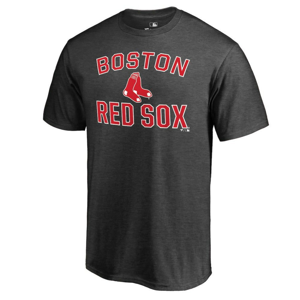 Boston Red Sox Core Basics Victory Arch II T-Shirt Heathered Gray
