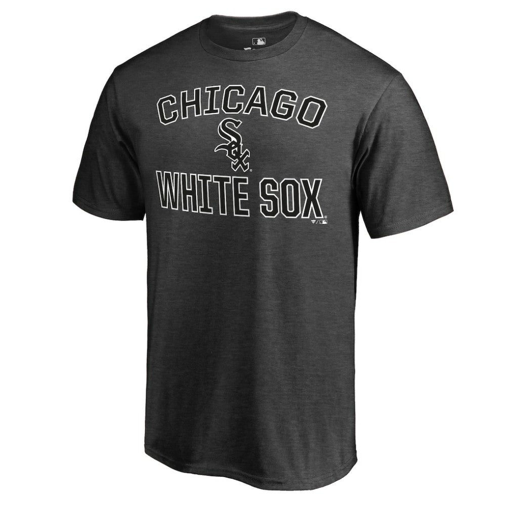 Chicago White Sox Core Basics Victory Arch T-Shirt Heathered Gray