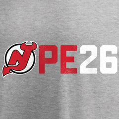Patrik Elias New Jersey Devils PE26 T-Shirt - Heather Gray T-shirts