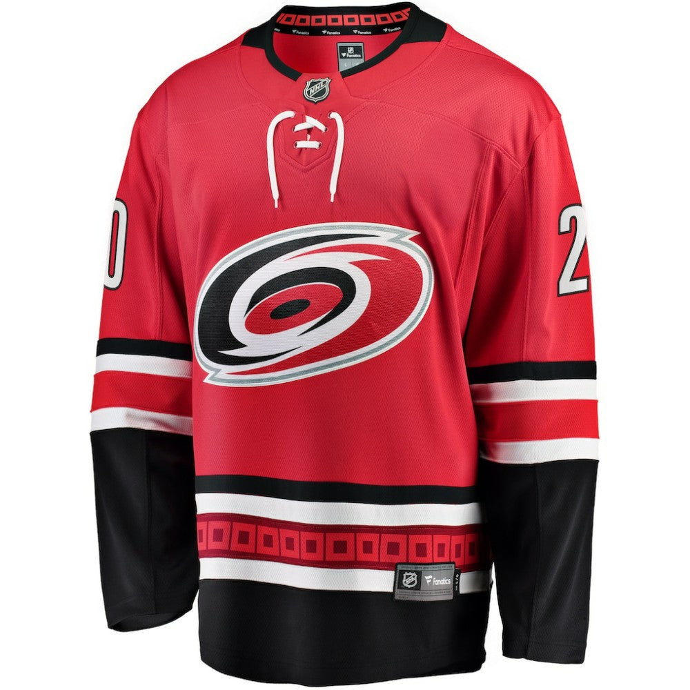 Sebastian Aho Carolina Hurricanes Fanatics Alternate Breakaway Player Jersey - Red Jerseys