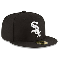 Chicago White Sox 2005 World Series Wool 59FIFTY Fitted Hat Black