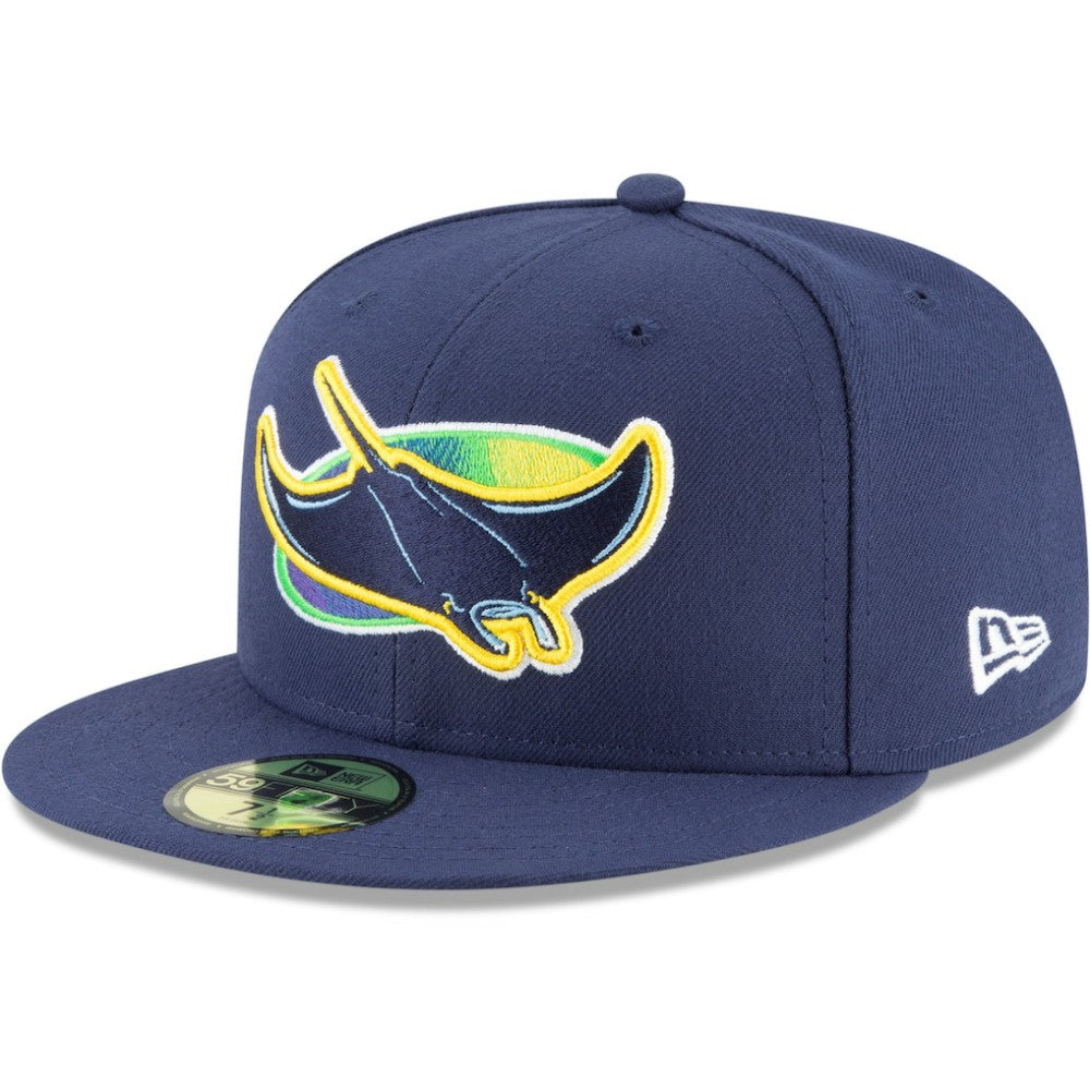 Tampa Bay Rays Alternate Authentic Collection On-Field 59FIFTY Fitted Hat Navy