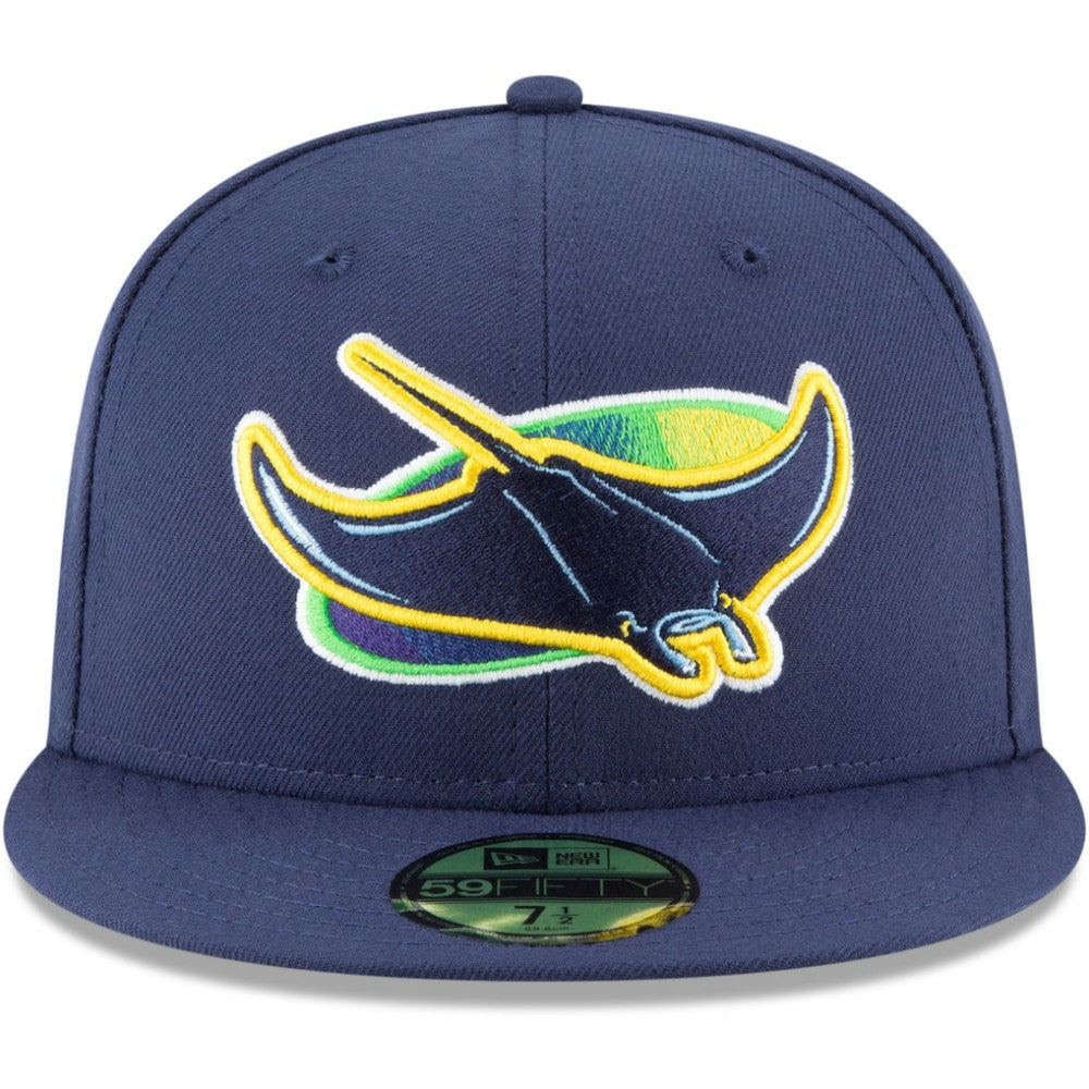 Tampa Bay Rays Alternate Authentic Collection On-Field 59FIFTY Fitted Hat Navy