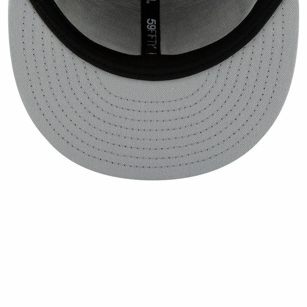 Los Angeles Dodgers Two-Tone 59FIFTY Fitted Hat Gray/Black