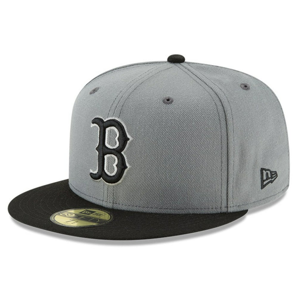 Boston Red Sox Two-Tone 59FIFTY Fitted Hat Gray/Black
