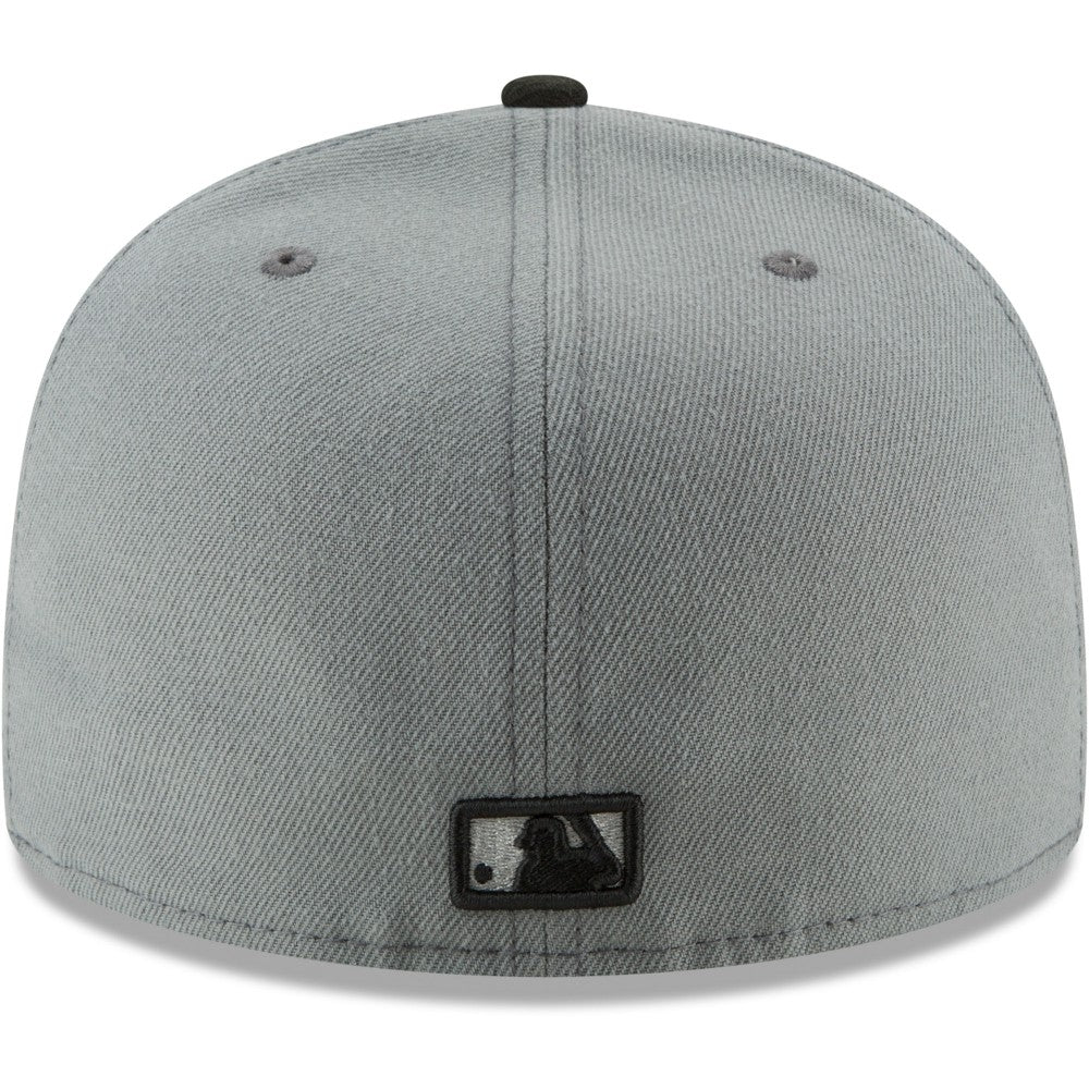 New York Yankees Two-Tone 59FIFTY Fitted Hat Gray/Black