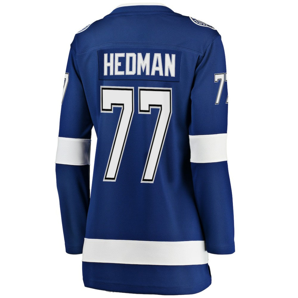 Victor Hedman Tampa Bay Lightning Fanatics Women's Breakaway Player Jersey - Blue Jerseys