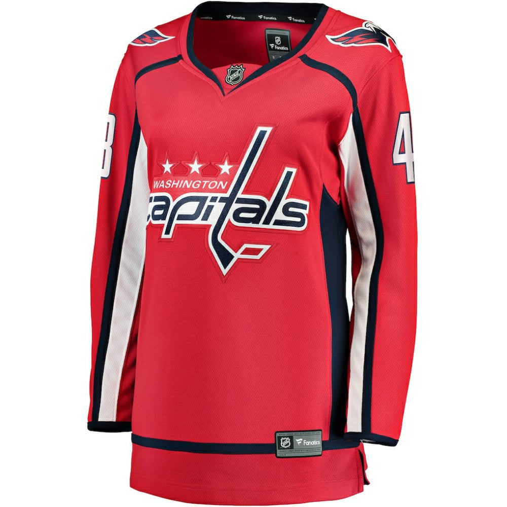 Tom Wilson Washington Capitals Fanatics Women's Breakaway Player Jersey - Red Jerseys