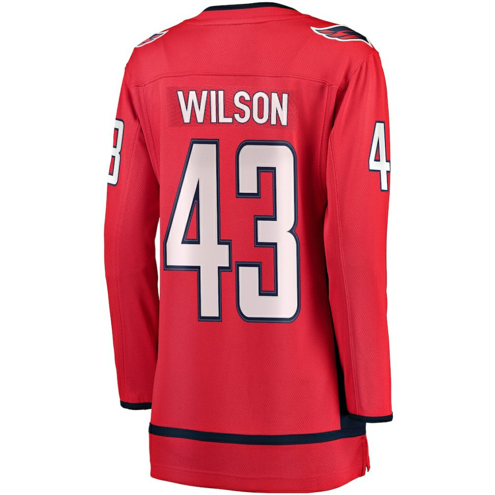 Tom Wilson Washington Capitals Fanatics Women's Breakaway Player Jersey - Red Jerseys