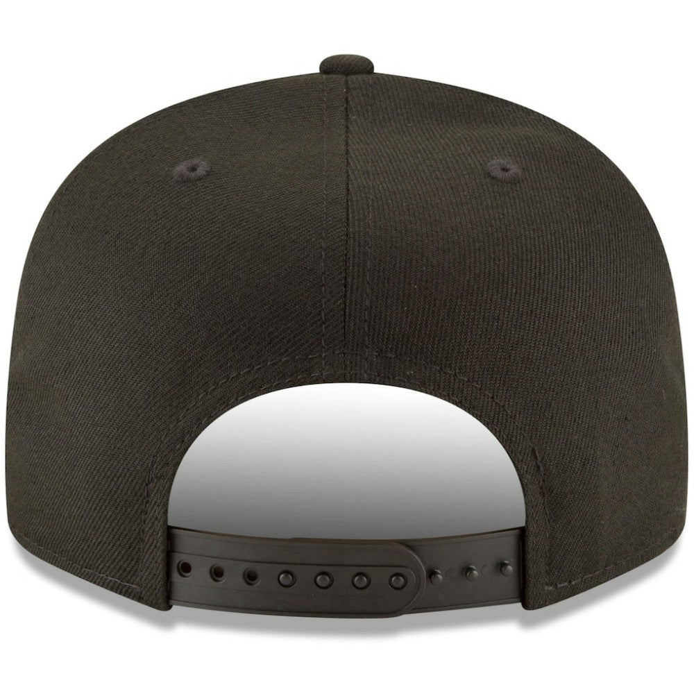 San Francisco Giants Black on Black 9FIFTY Team Snapback Adjustable Hat Black