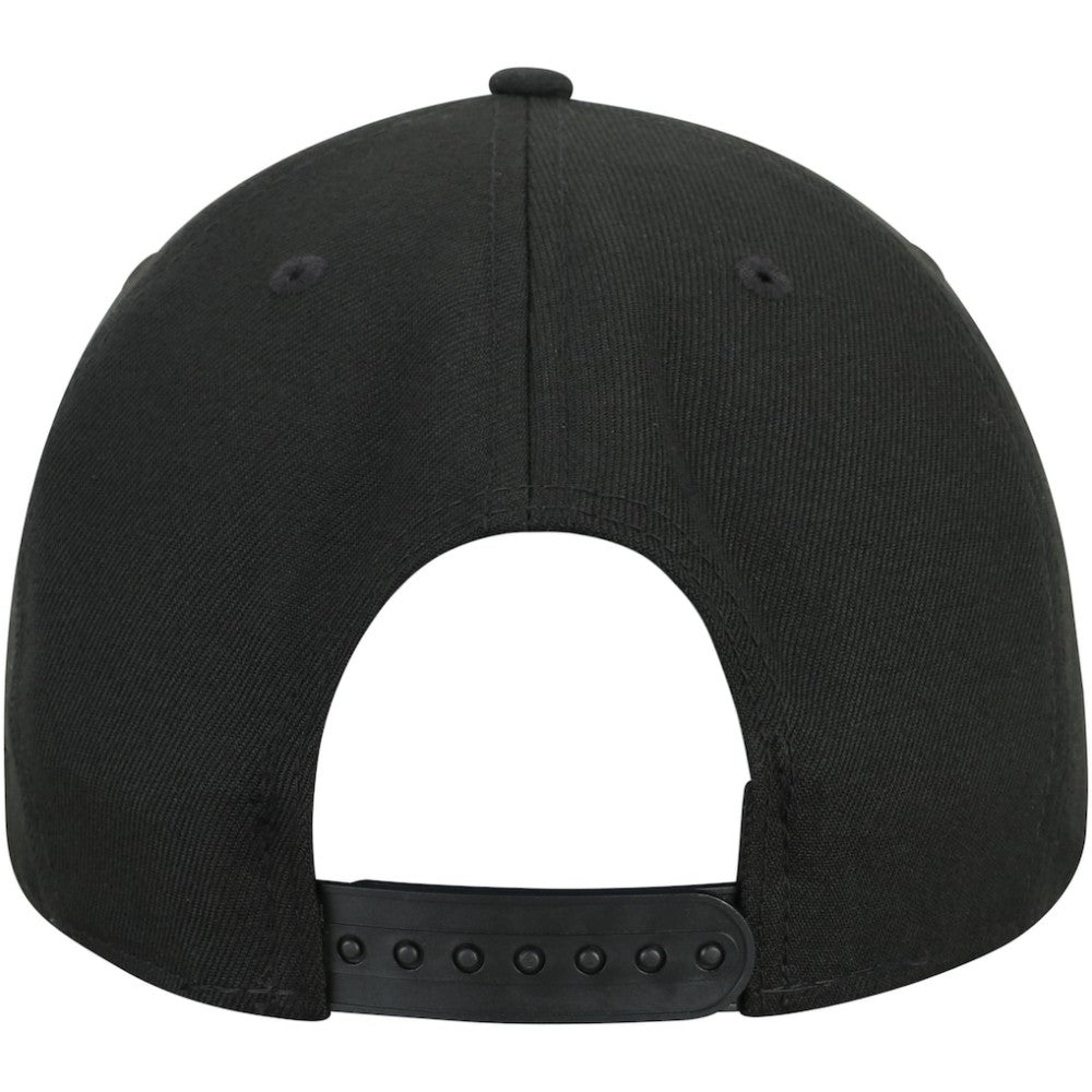 Chicago White Sox Black on Black 9FIFTY Team Snapback Adjustable Hat Black