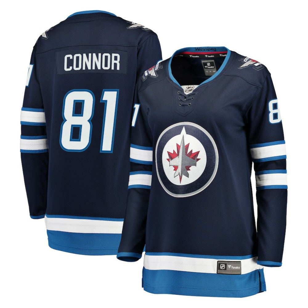 Kyle Connor Winnipeg Jets Fanatics Women's Breakaway Player Jersey - Navy Jerseys
