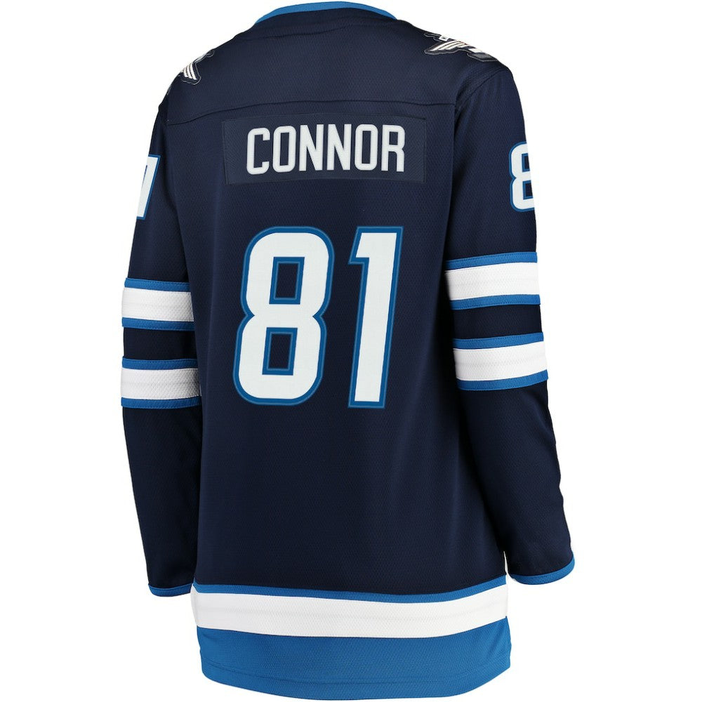 Kyle Connor Winnipeg Jets Fanatics Women's Breakaway Player Jersey - Navy Jerseys