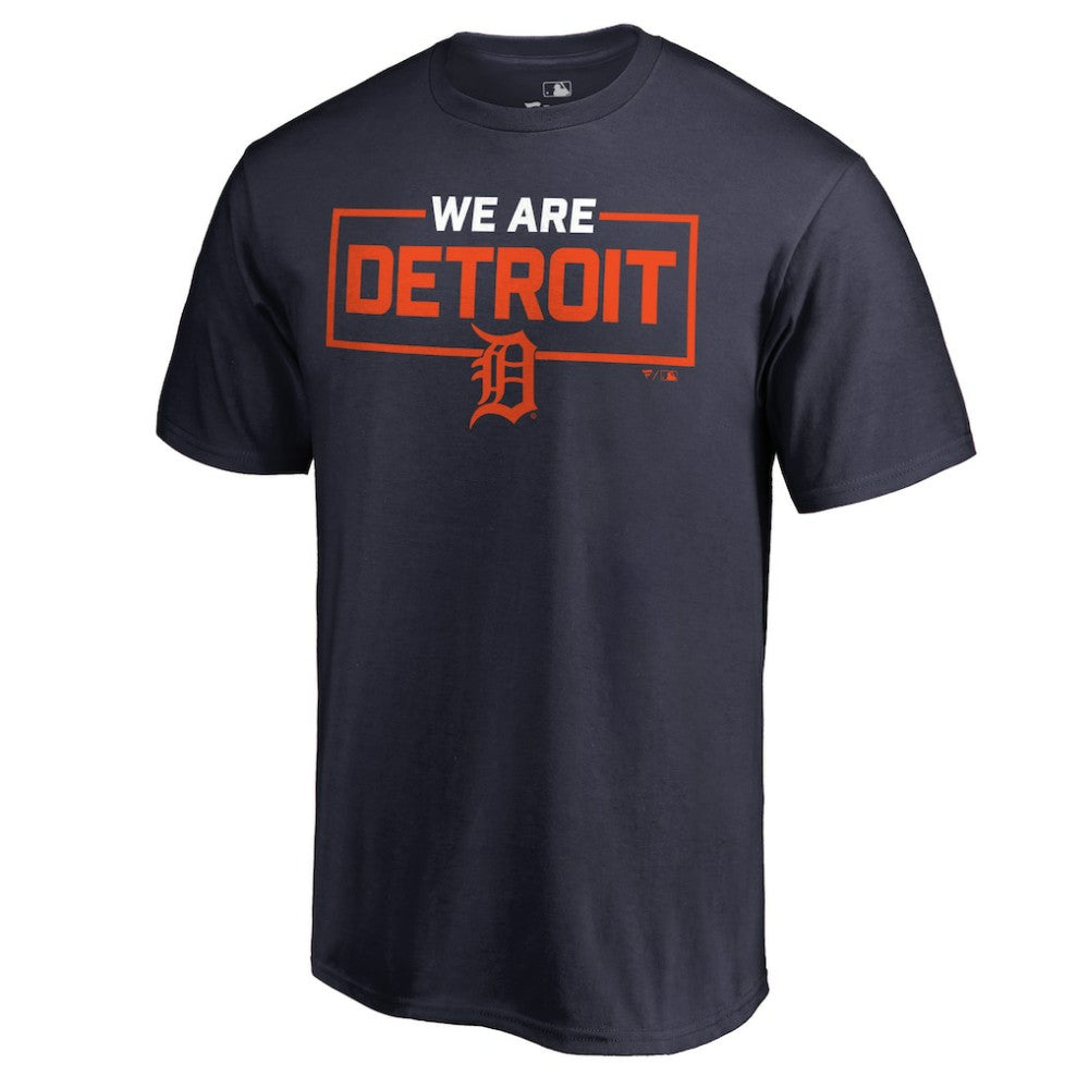 Detroit Tigers We Are Icon T-Shirt Navy