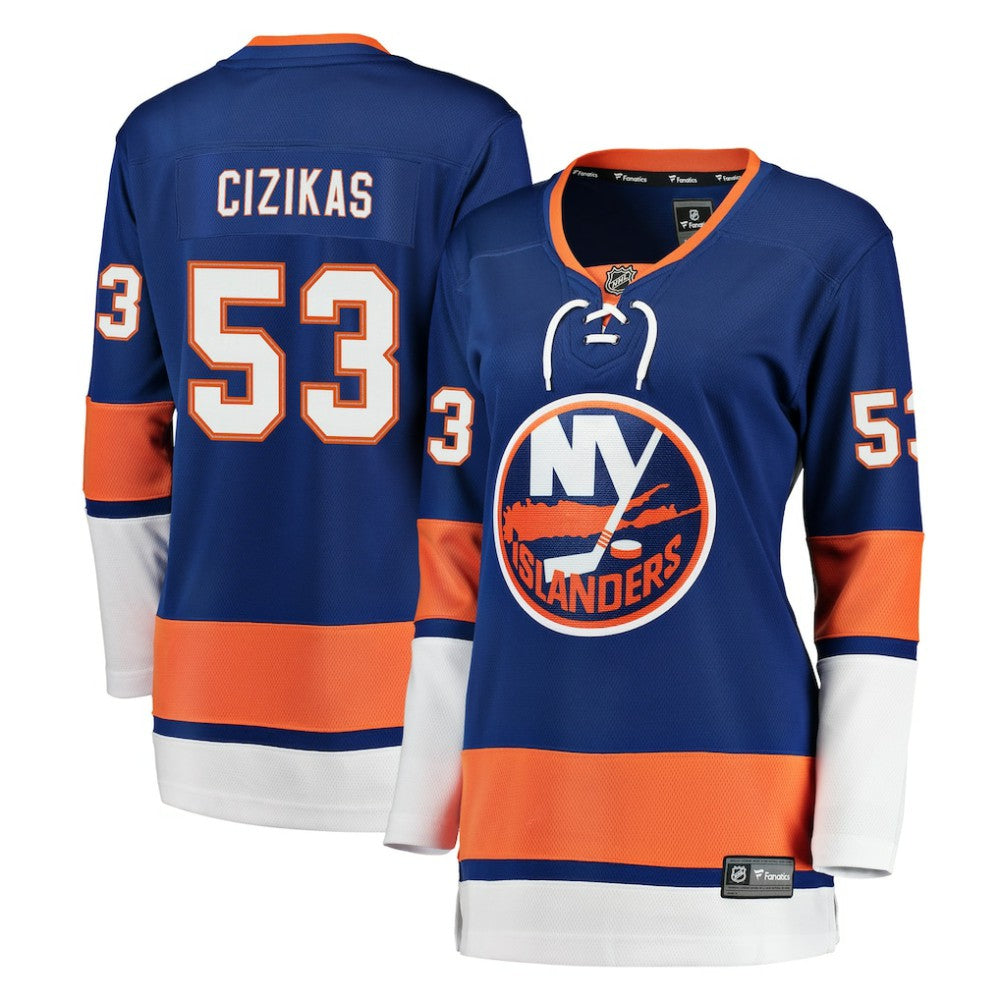 Casey Cizikas New York Islanders Fanatics Women's Breakaway Player Jersey - Royal Jerseys