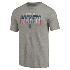 Houston Rockets Freedom Tri-Blend T-Shirt - Gray outlet