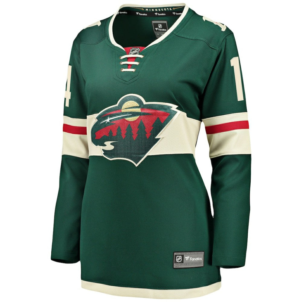 Joel Eriksson Ek Minnesota Wild Fanatics Women's Breakaway Player Jersey - Green Jerseys