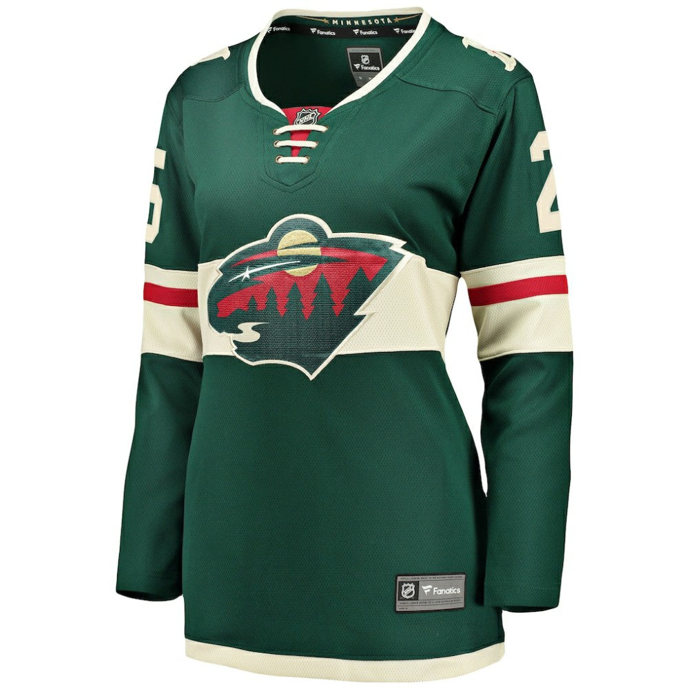 Jonas Brodin Minnesota Wild Fanatics Women's Breakaway Player Jersey - Green Jerseys