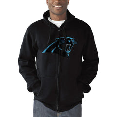 Carolina Panthers G-III Sports by Carl Banks Primary Logo Full-Zip Hoodie - Black for sale