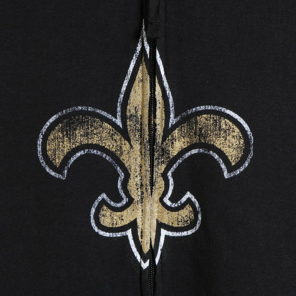 New Orleans Saints G-III Sports by Carl Banks Primary Logo Full-Zip Hoodie - Black online