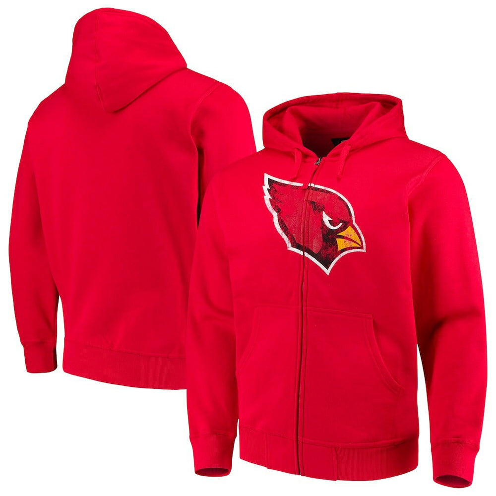 Arizona Cardinals G-III Sports by Carl Banks Primary Logo Full-Zip Hoodie - Cardinal sale