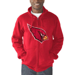 Arizona Cardinals G-III Sports by Carl Banks Primary Logo Full-Zip Hoodie - Cardinal sale