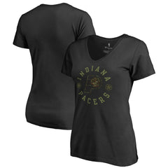 Indiana Pacers Women's Liberty V-Neck T-Shirt - Black online