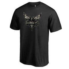 Charlotte Hornets Cloak Camo T-Shirt - Black discount