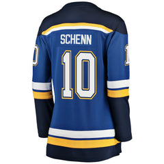 Brayden Schenn St. Louis Blues Fanatics Women's Breakaway Player Jersey - Blue Jerseys