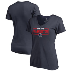 Washington Wizards Women's We Are Iconic Collection V-Neck T-Shirt - Navy online