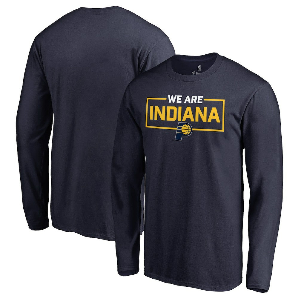 Indiana Pacers We Are Iconic Collection Long Sleeve T-Shirt - Navy online