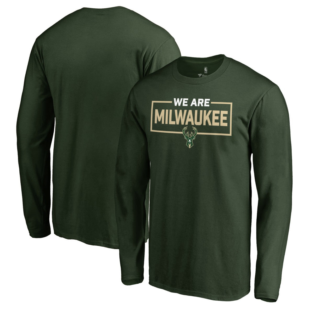 Milwaukee Bucks We Are Iconic Collection Long Sleeve T-Shirt - Green shop