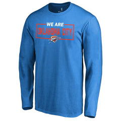 Oklahoma City Thunder We Are Iconic Collection Long Sleeve T-Shirt - Blue cheap