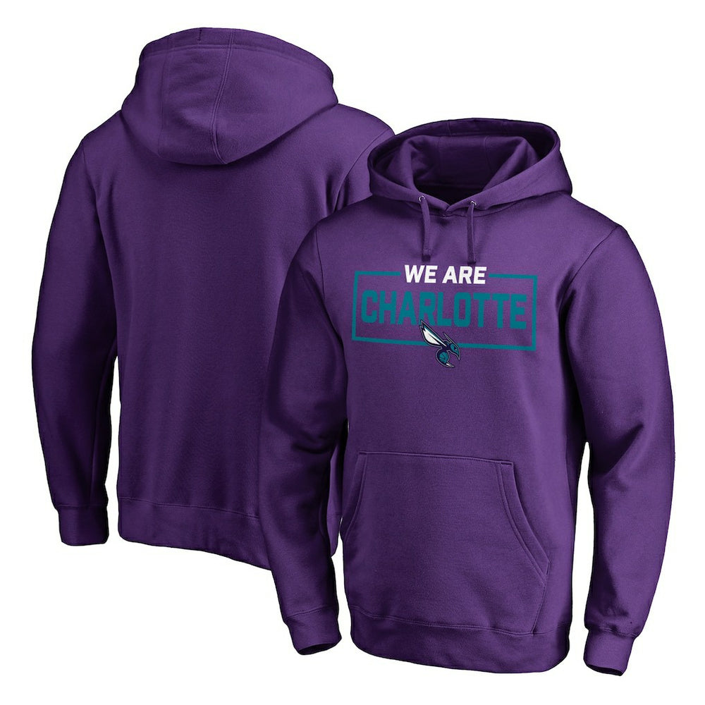 Charlotte Hornets We Are Iconic Collection Pullover Hoodie - Purple shop